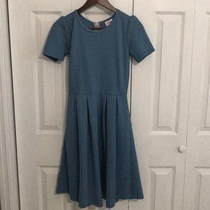 LuLaRoe Amelia in Periwinkle XS